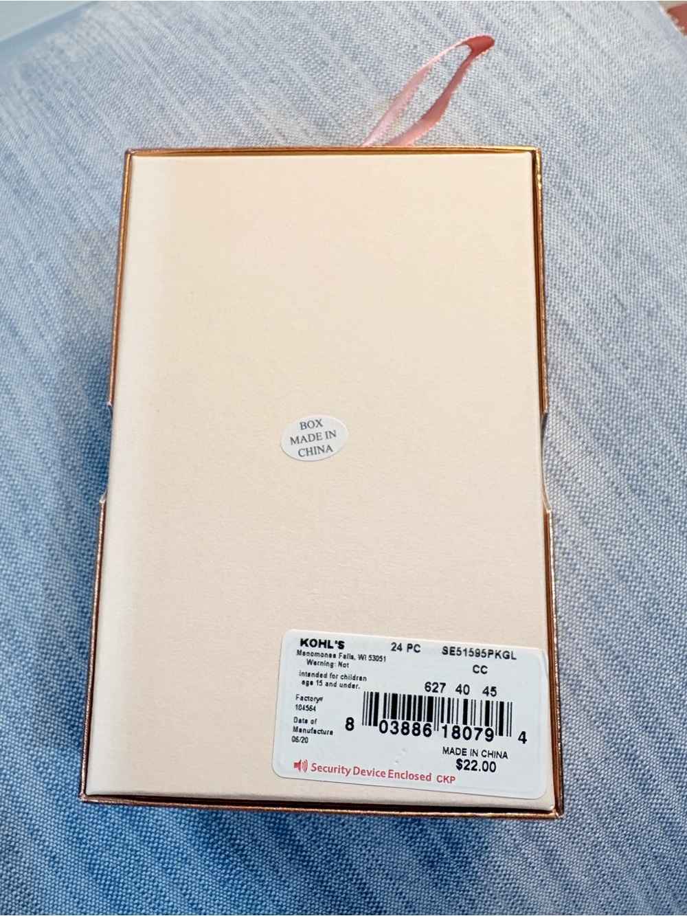 LC Lauren Conrad 12-Pair Mixed Stud Earring Set - Gift Box - Picture 3 of 3